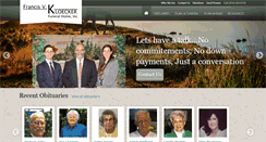 Desktop Screenshot of kloeckerfuneralhome.com